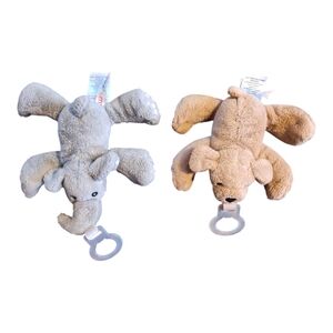 Nookums Plush Toy Elephant Bear Excellent Used Condition